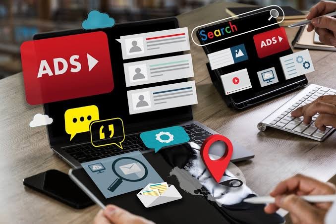 Social media ads. Meta ads, google ads.